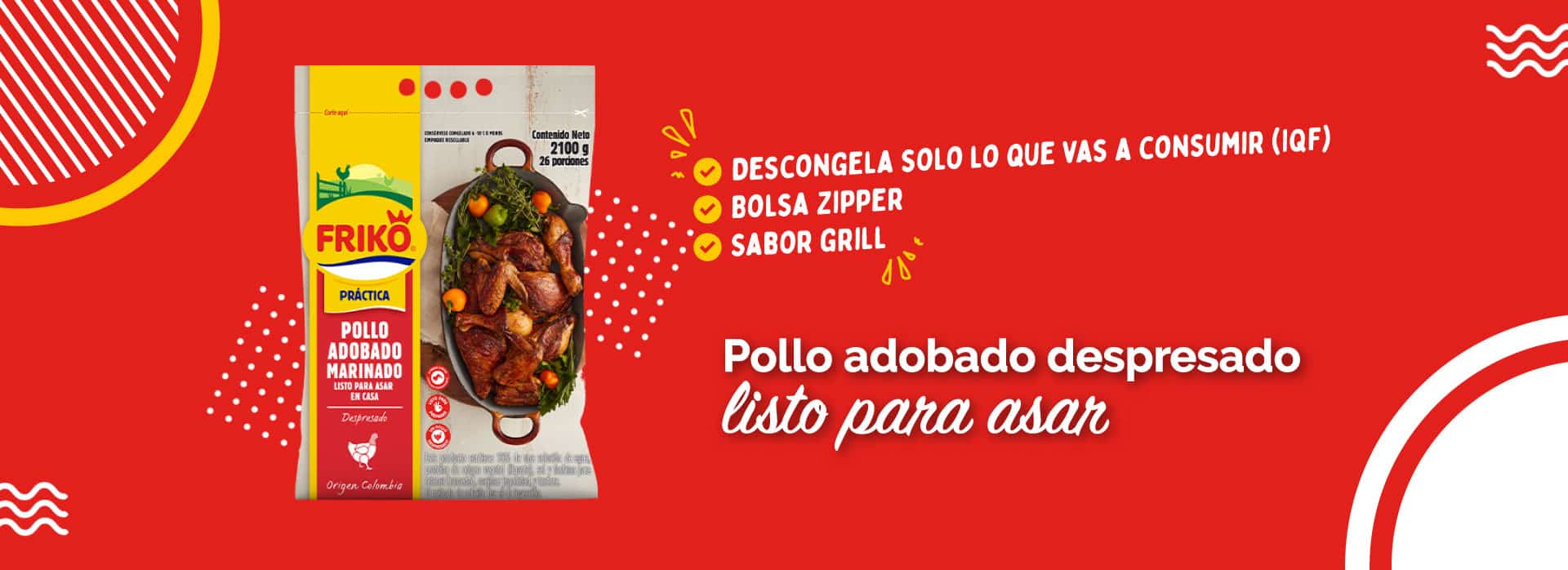 Productos de pollo Friko